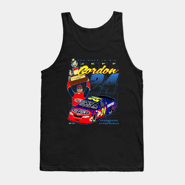 Jeff Gordon Legends Trophy Tank Top by art.Hamdan